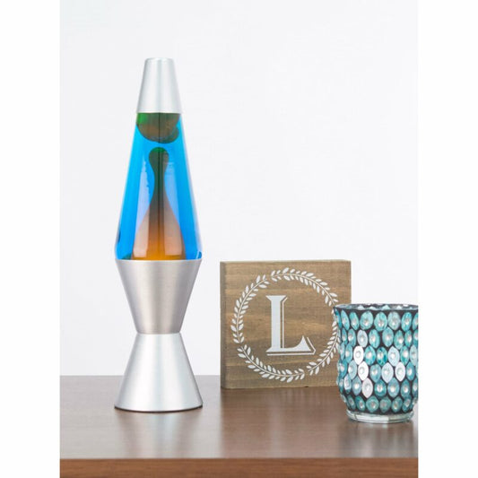 14.5” LAVA Lamp – Orange/Blue/Silver - US 1274