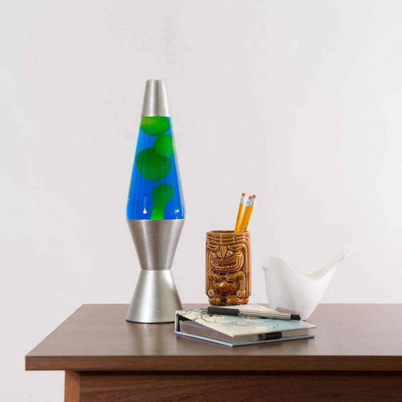 14.5” LAVA Lamp – Yellow/Blue/Silver - US 5363
