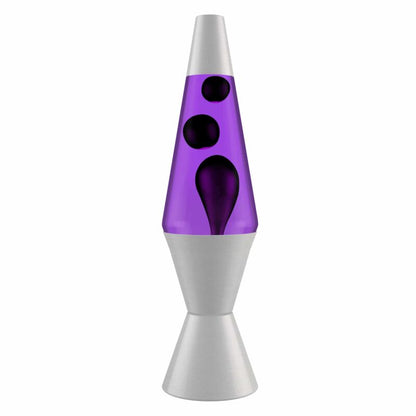 14.5’’ LAVA Lamp – Black &amp; Purple - US 4537