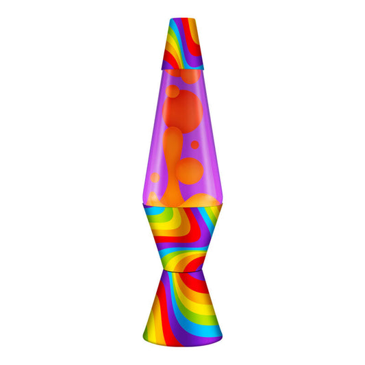 14.5″ Lava Lamp Flowing Color Bands - US 4765