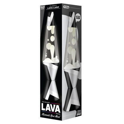 14.5″ Lava Lamp Polygonal White Tone - US 3088