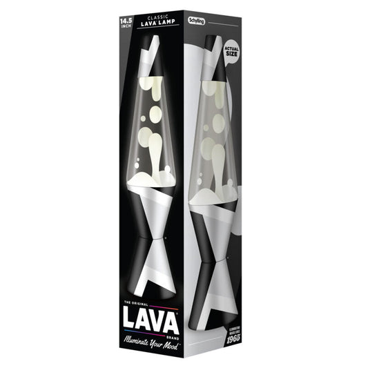 14.5″ Lava Lamp Polygonal White Tone - US 3088