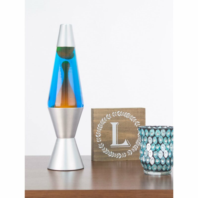14.5” LAVA Lamp – Orange/Blue/Silver - US 1274