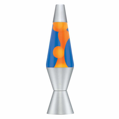14.5” LAVA Lamp – Orange/Blue/Silver - US 1274