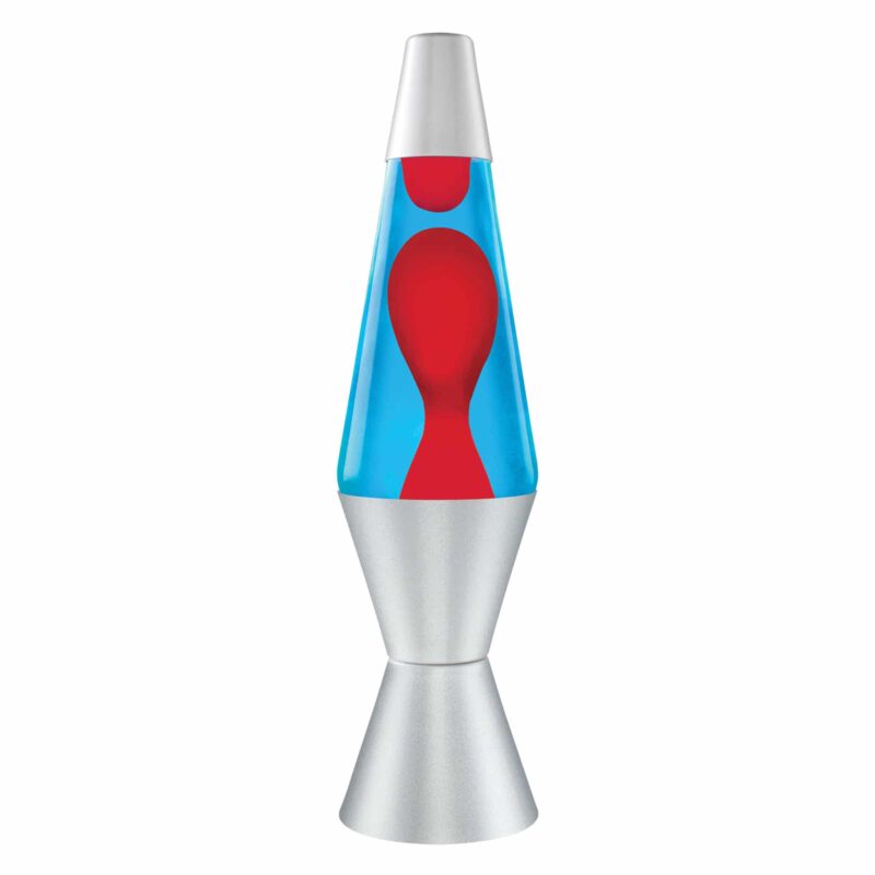 14.5″ LAVA Lamp – Red/Blue/Silver - US 1582