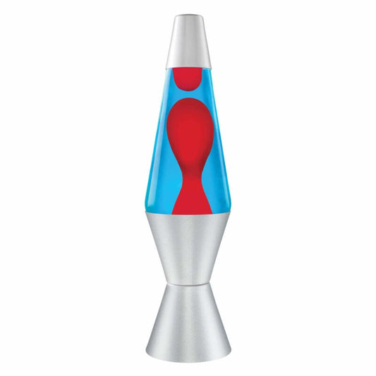 14.5″ LAVA Lamp – Red/Blue/Silver - US 1582
