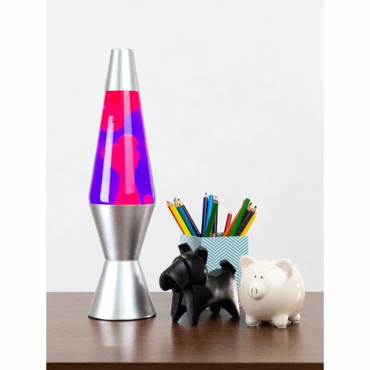 14.5” LAVA Lamp – Pink/Purple/Silver - US 5172