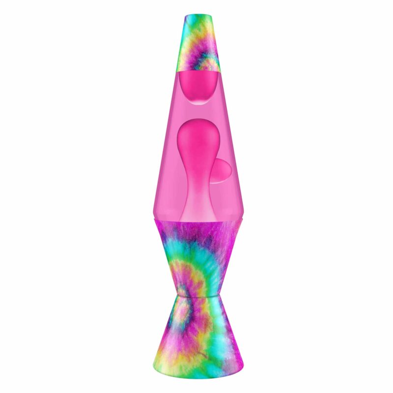 14.5″ LAVA Lamp – Tie Dye Pink Spiral - US 5260
