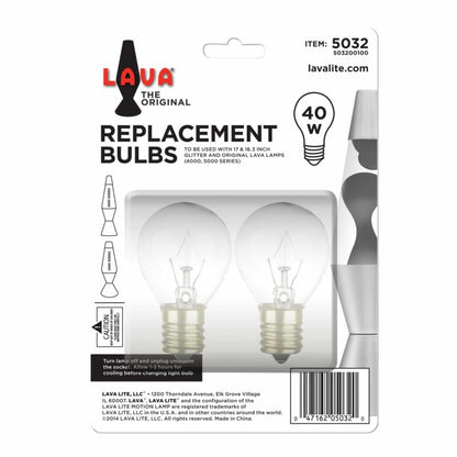 40W LAVA Lamp Light Bulb A15 - US 1427