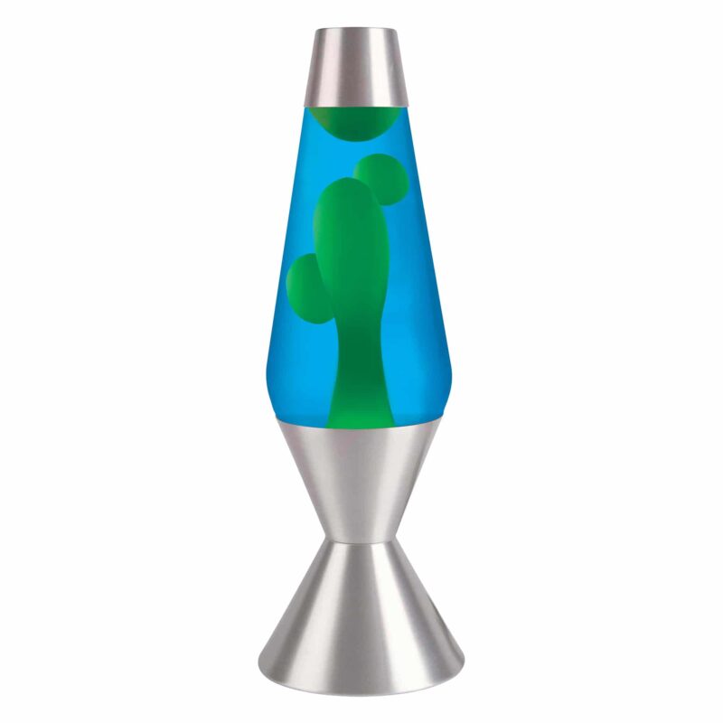 16.3″ LAVA Lamp – Yellow/Blue/Silver - US 9065