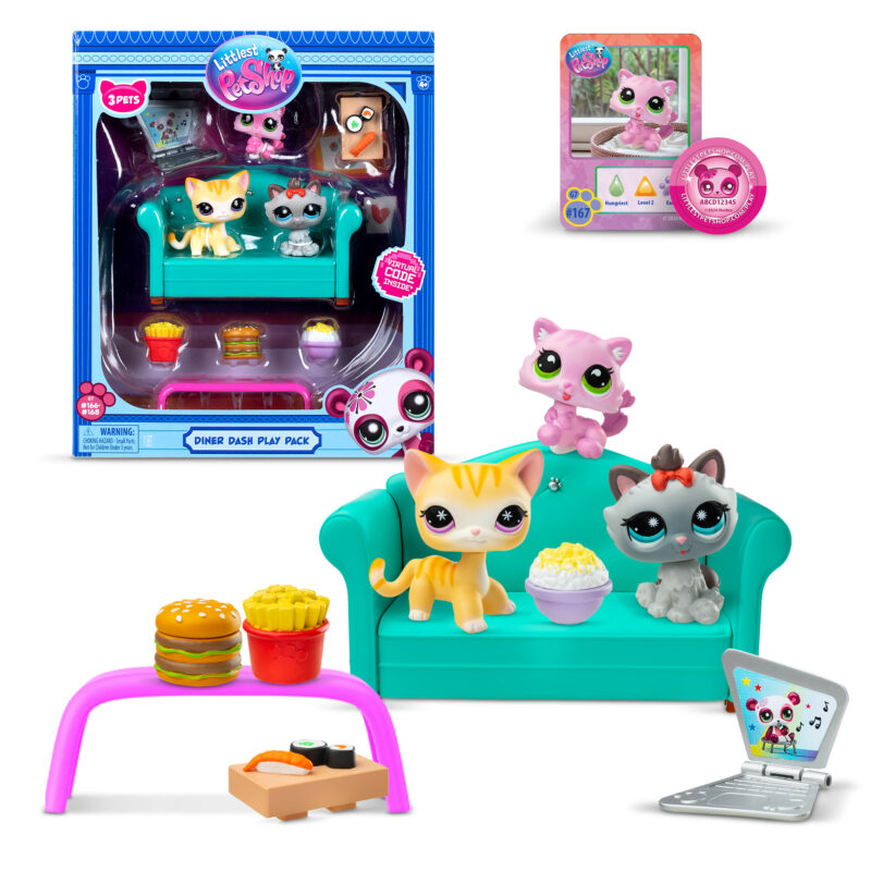 Littlest Pet Shop Diner Dash Play Pack - US 2838