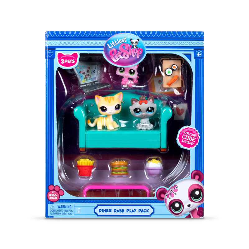 Littlest Pet Shop Diner Dash Play Pack - US 2838