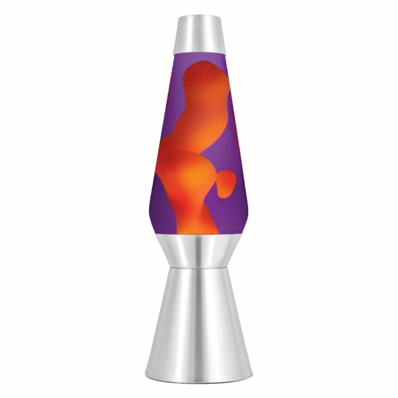 27″ LAVA Lamp Grande – Yellow/Purple/Silver - US 8154