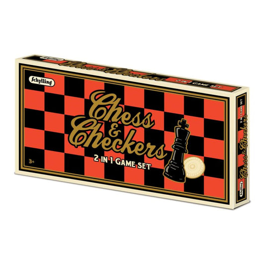 Chess &amp; Checkers Set - US 4867