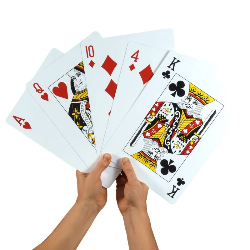 Jumbo Playing Cards - US 7922