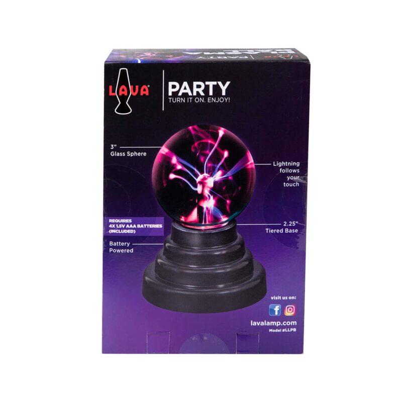 3” LAVA Lamp Plasma Ball - US 8373