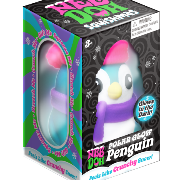 NeeDoh Polar Glow Penguin - US 6655