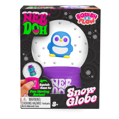 NeeDoh Squish N Flow Snow Globe - US 6464