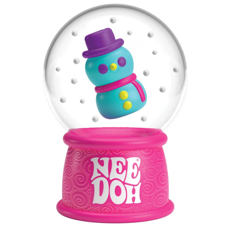 NeeDoh Squish N Flow Snow Globe - US 6464