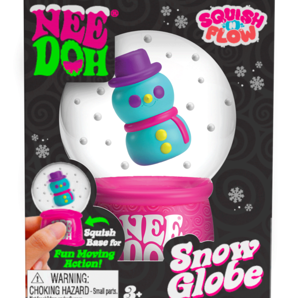 NeeDoh Squish N Flow Snow Globe - US 6464