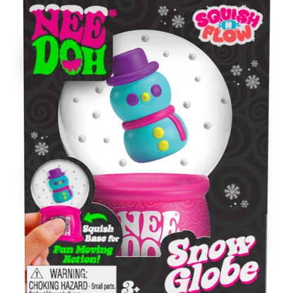 NeeDoh Squish N Flow Snow Globe - US 6464