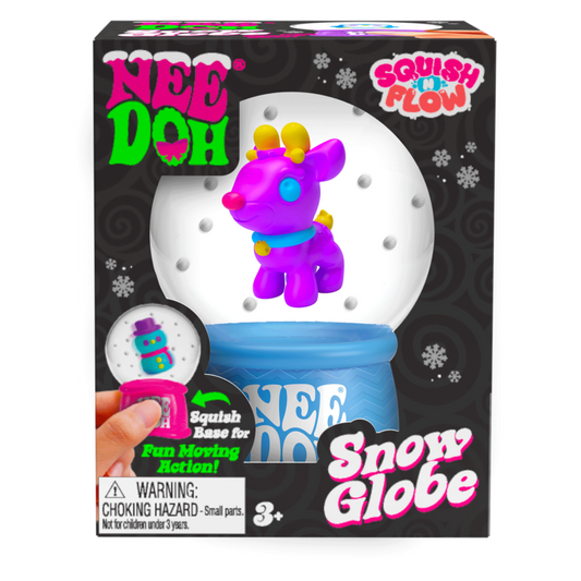 NeeDoh Squish N Flow Snow Globe - US 6464