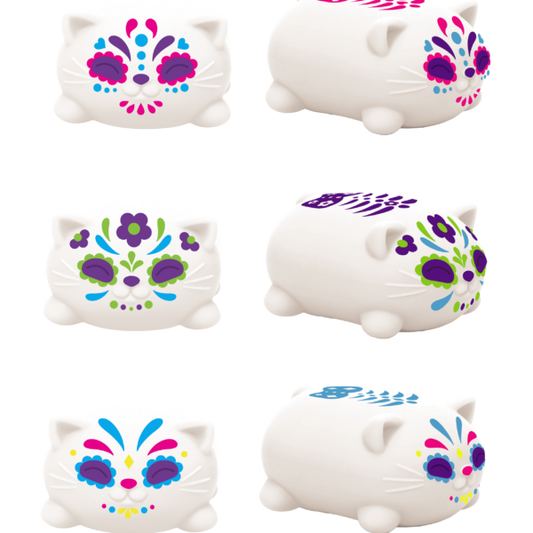 NeeDoh Sugar Skull Cats - US 3744