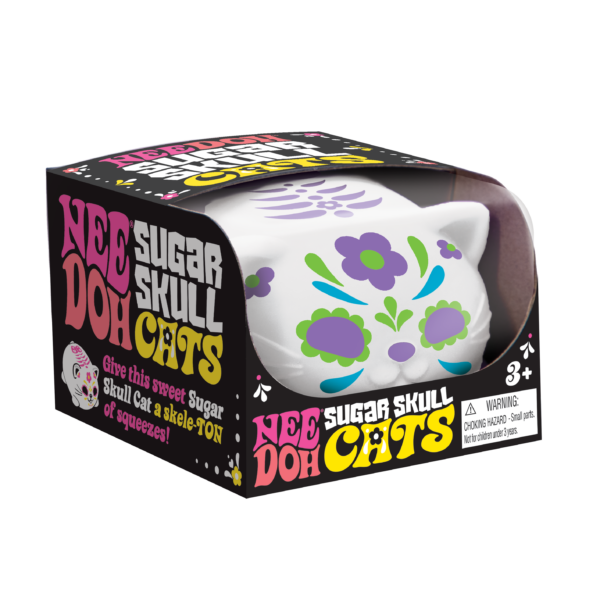 NeeDoh Sugar Skull Cats - US 3744