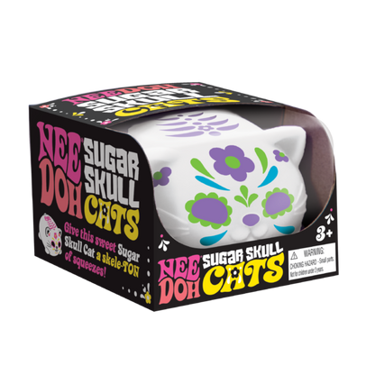 NeeDoh Sugar Skull Cats - US 3744