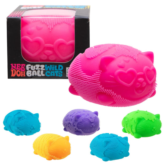 NeeDoh® Fuzz Ball Wild Cats - US 2501